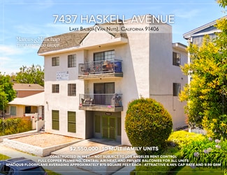 Van Nuys, CA Apartments - 7437 Haskell Ave Van Nuys, CA Apartments - 7437 Haskell Ave