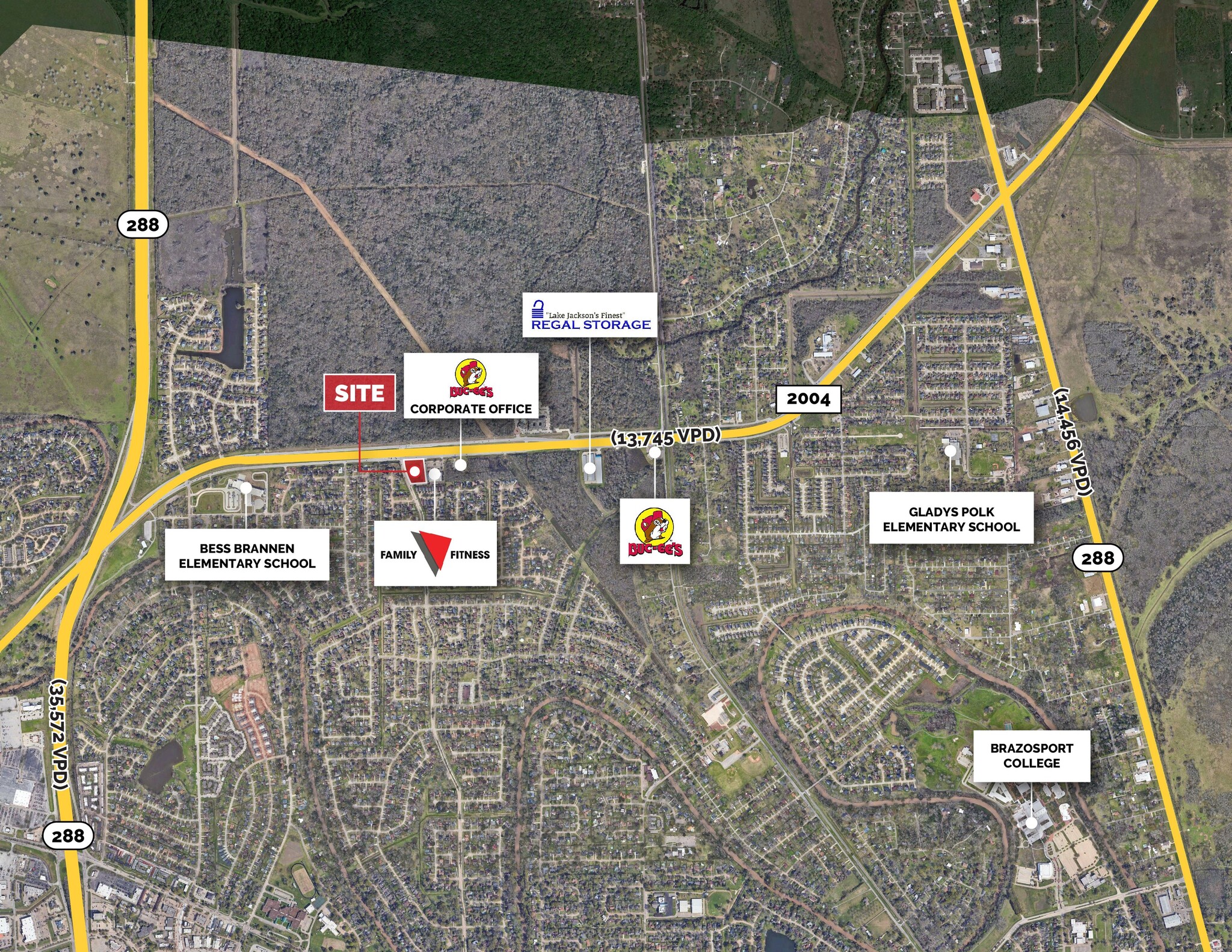 FM 2004, Lake Jackson, TX for Sale