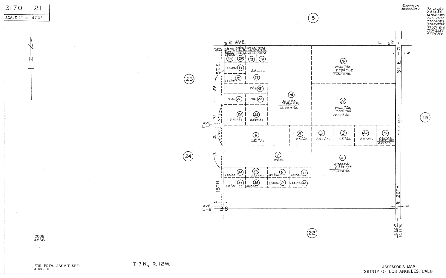 0000 20th E. st, Lancaster, CA for Sale