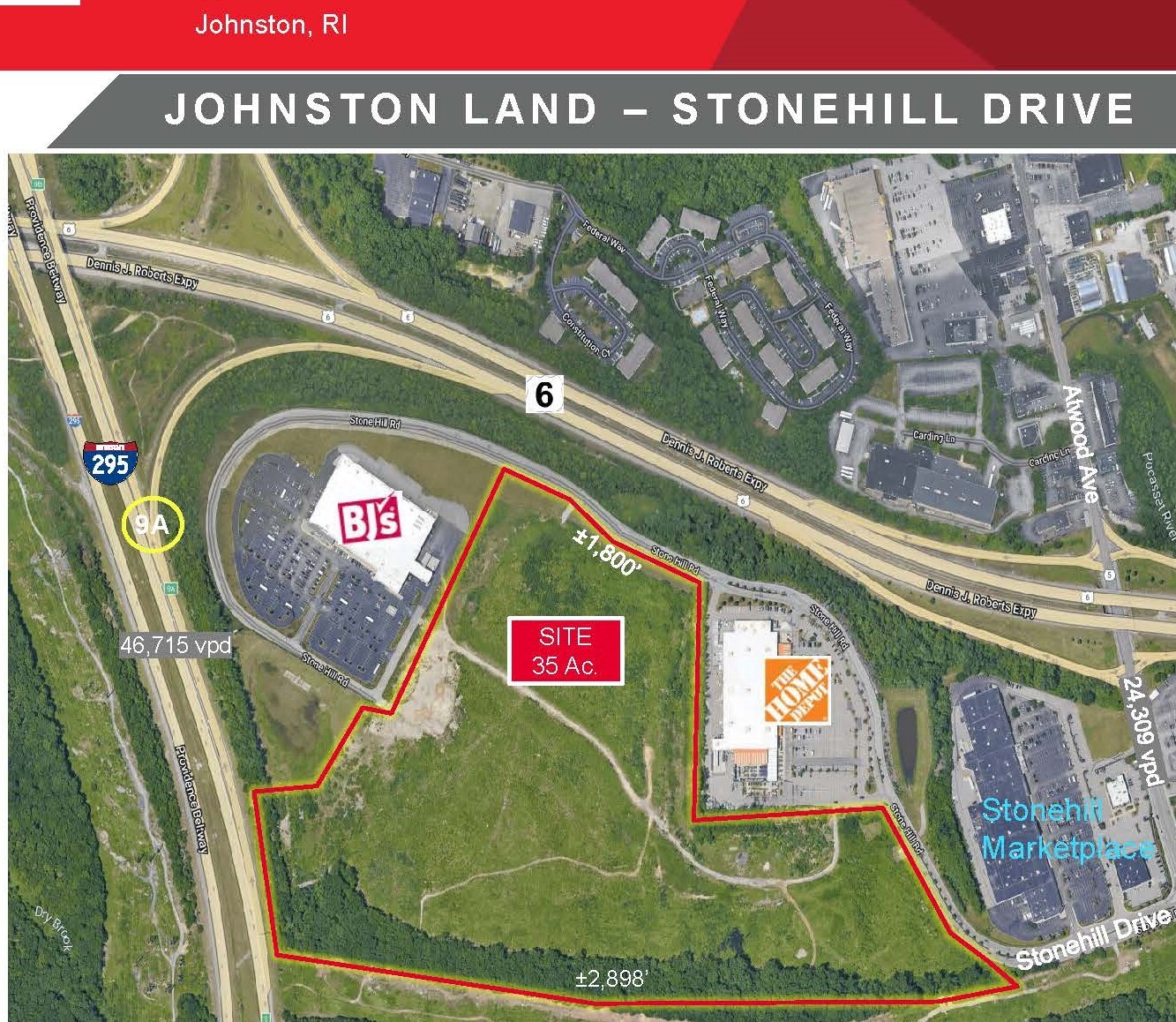 Stonehill @ Atwood Avenue, Johnston, RI for Sale