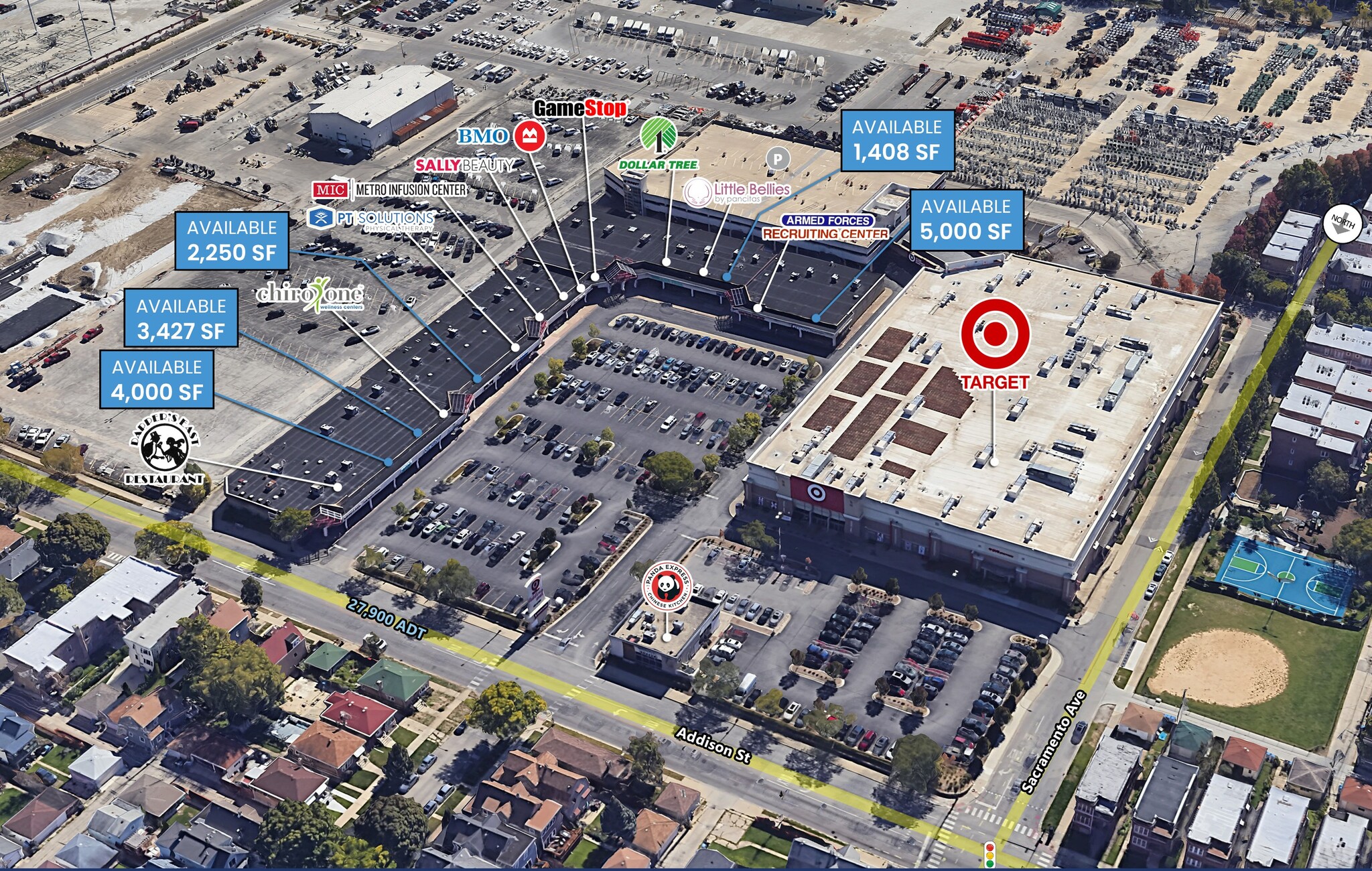 2901-2947 W Addison St, Chicago, IL for Rent