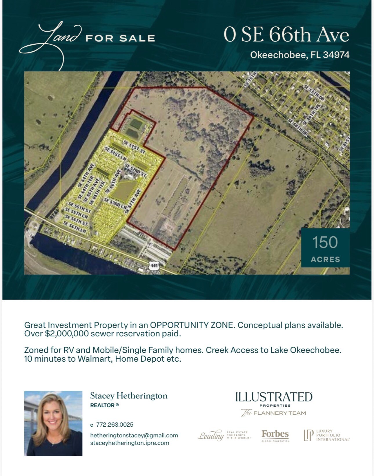 66th Ave, Okeechobee, FL for Sale