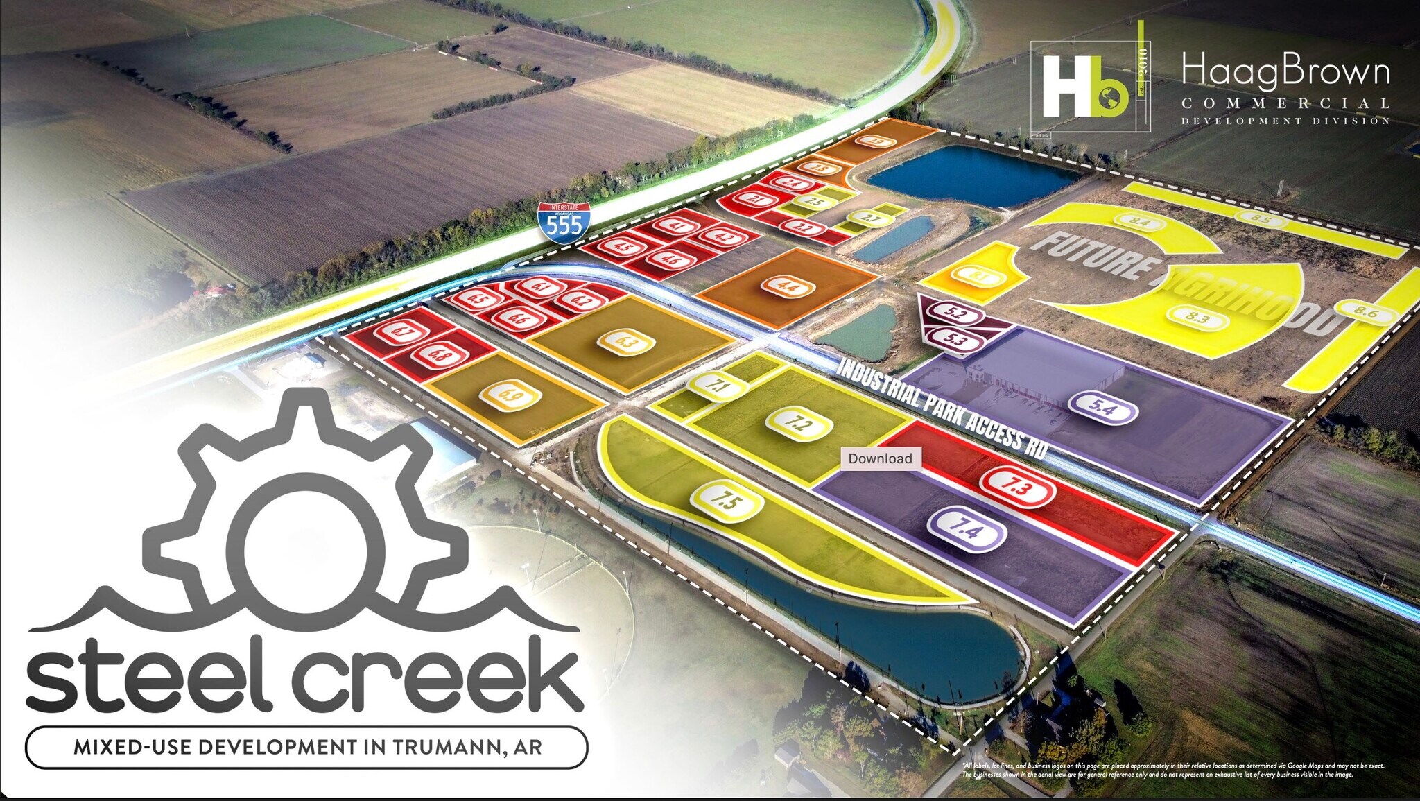 Industrial Access Road park, Trumann, AR for Sale