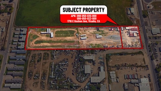 Visalia, CA Commercial Land - 1716 E Goshen Ave
