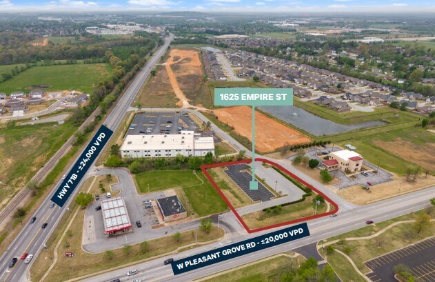 Pleasant Grove Rd @ Hwy 71, Lowell, AR for Rent