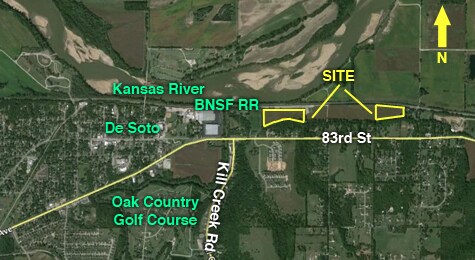 W 83rd St @ Valley Spring Dr., De Soto, KS for Sale