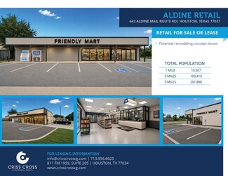Houston, TX Retail - 643 Aldine Mail Route Rd Houston, TX Retail - 643 Aldine Mail Route Rd