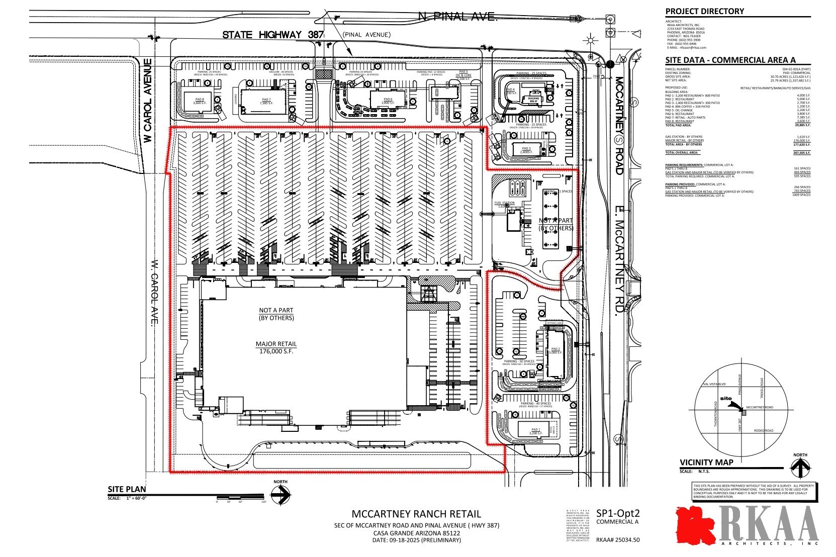 SEC Pinal Ave & McCartney Rd, Casa Grande, AZ for Rent