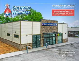 Moore, SC Storefront - 5852 Reidville rd