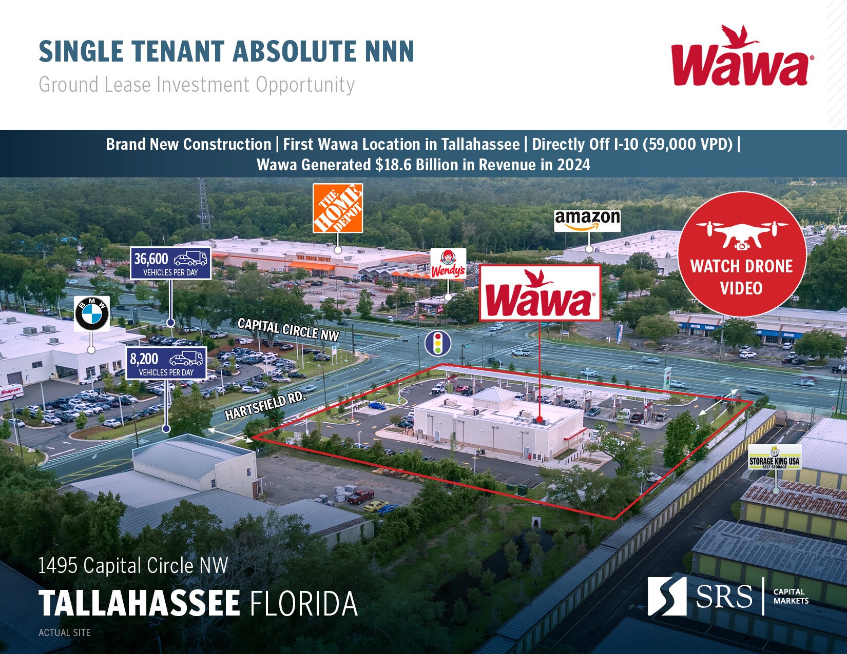1495 Capital Cir NW, Tallahassee, FL for Sale
