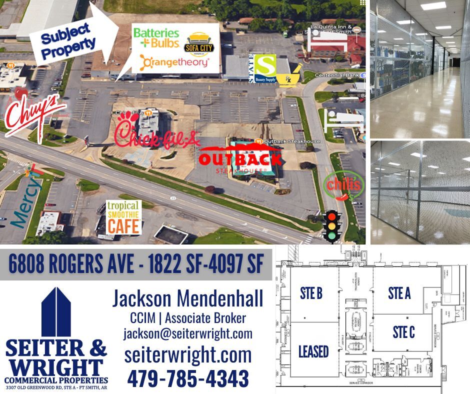 6800-6808 Rogers Ave, Fort Smith, AR for Rent