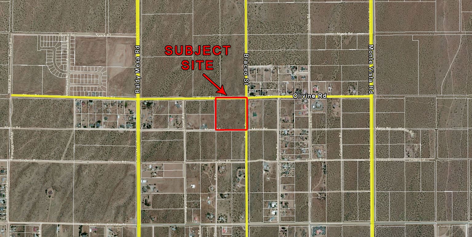 Olivine Rd @ Braceo St, Victorville, CA for Sale