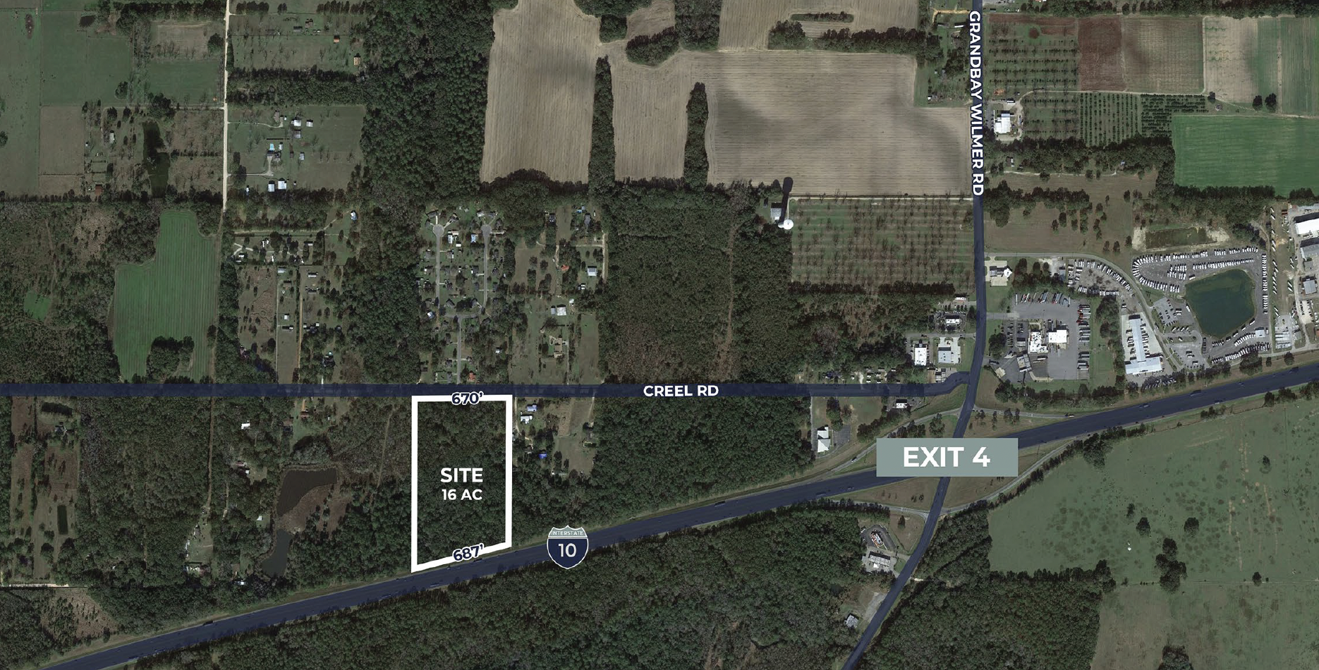 0 Creel Rd, Grand Bay, AL for Sale