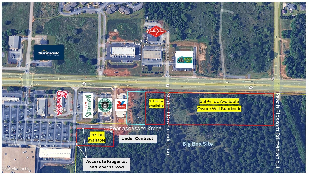 Hwy 96 & Houston Lake Rd, Warner Robins, GA for Sale
