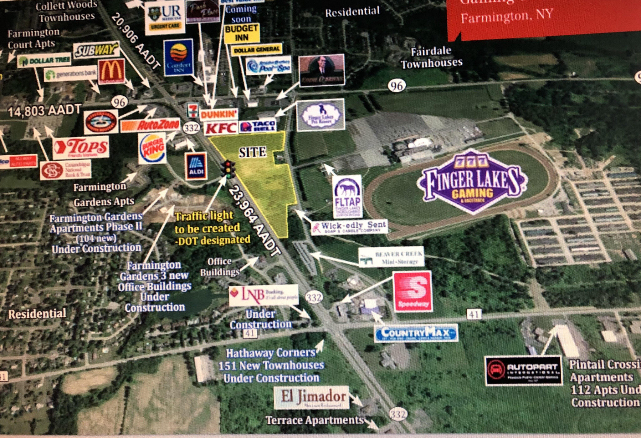 State Route 332, Farmington, NY for Sale