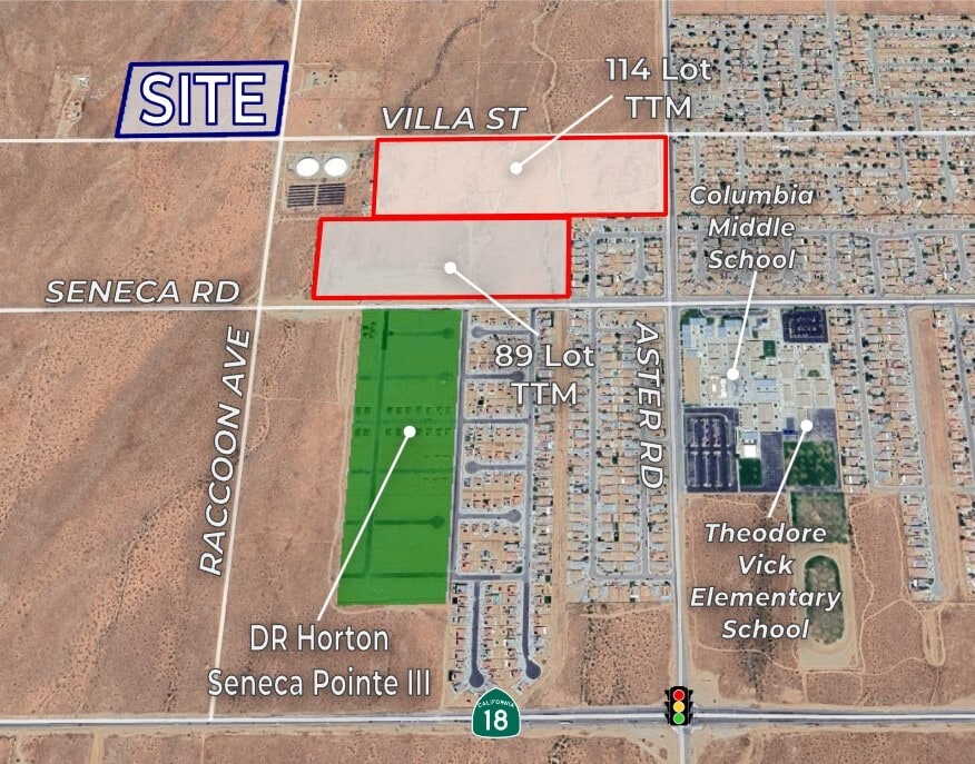 00 Villa st @ Calendula Rd., Adelanto, CA for Sale