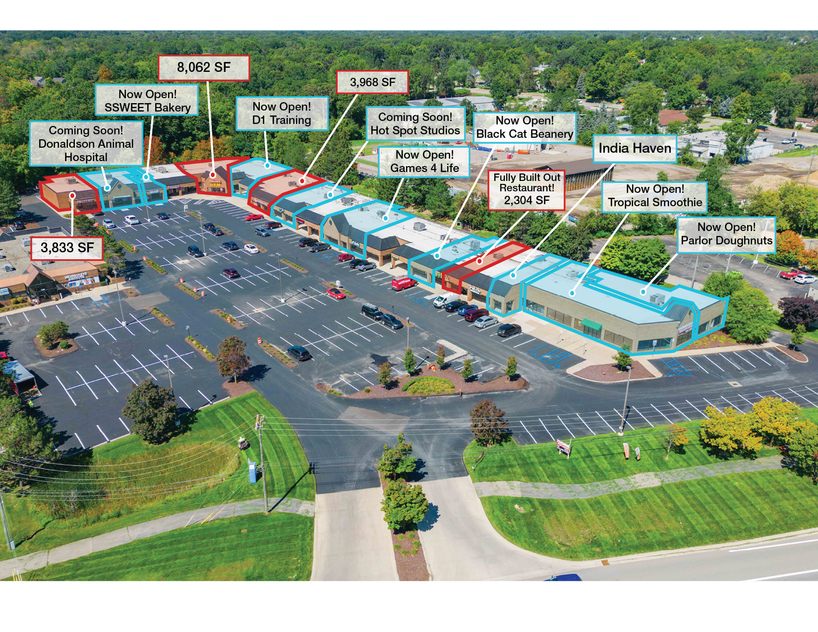 1176-1234 S Lapeer Rd, Lake Orion, MI for Rent