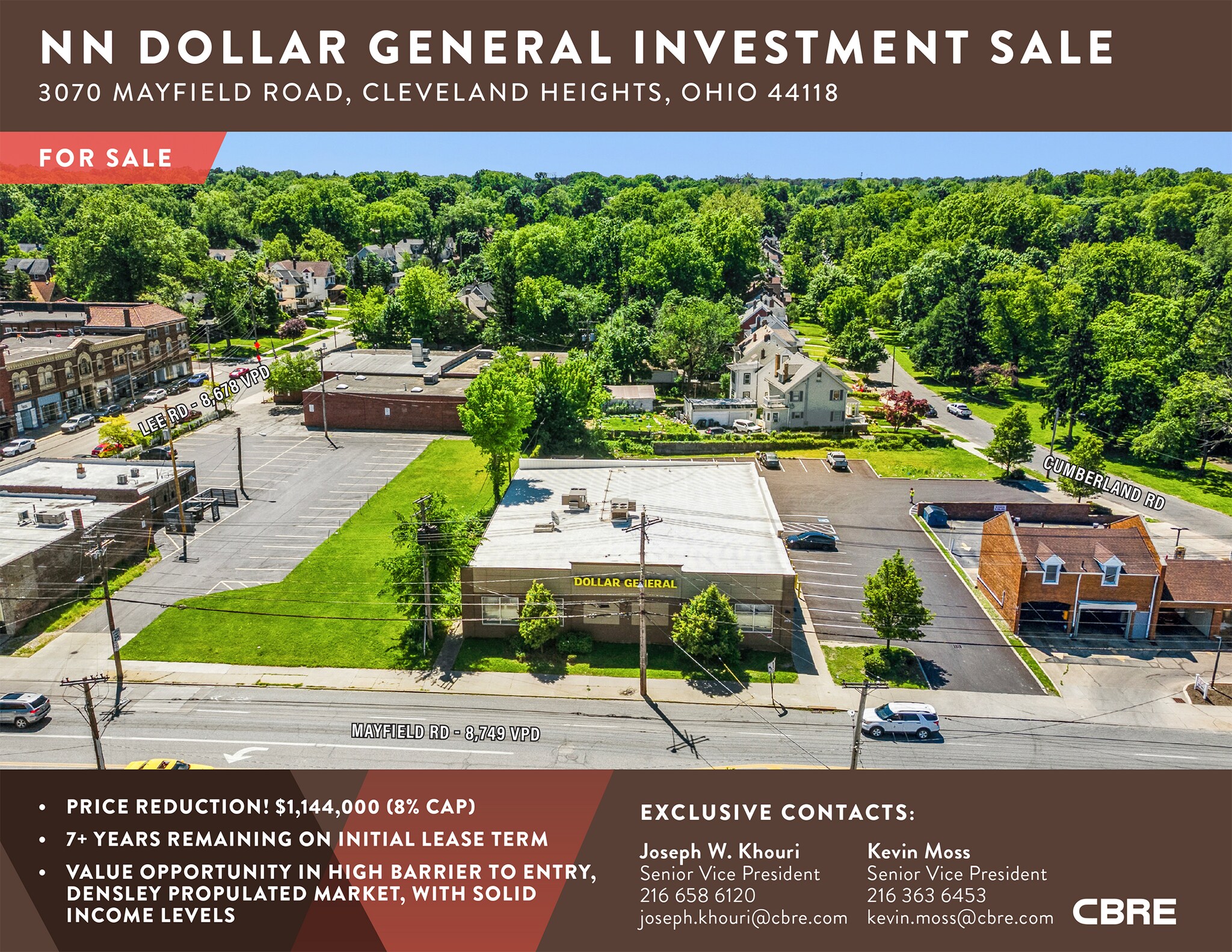 3070 Mayfield Rd, Cleveland Heights, OH for Sale