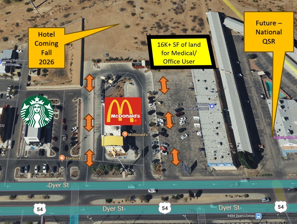 9459 Dyer St, El Paso, TX for Sale