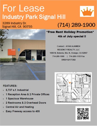 Signal Hill, CA Industrial - 3281-3295 Industry Dr