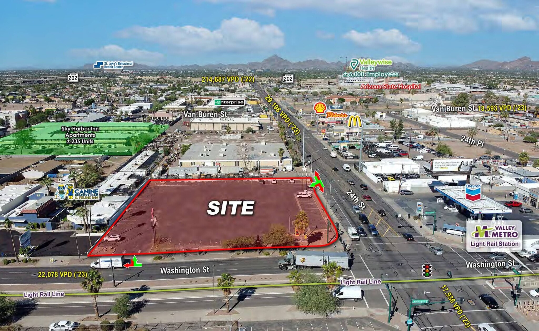2344 Washington St, Phoenix, AZ for Rent