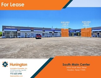 Houston, TX Retail - 14555-14589 Main St