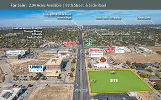 Lubbock, TX Commercial Land - 9815 Slide Rd