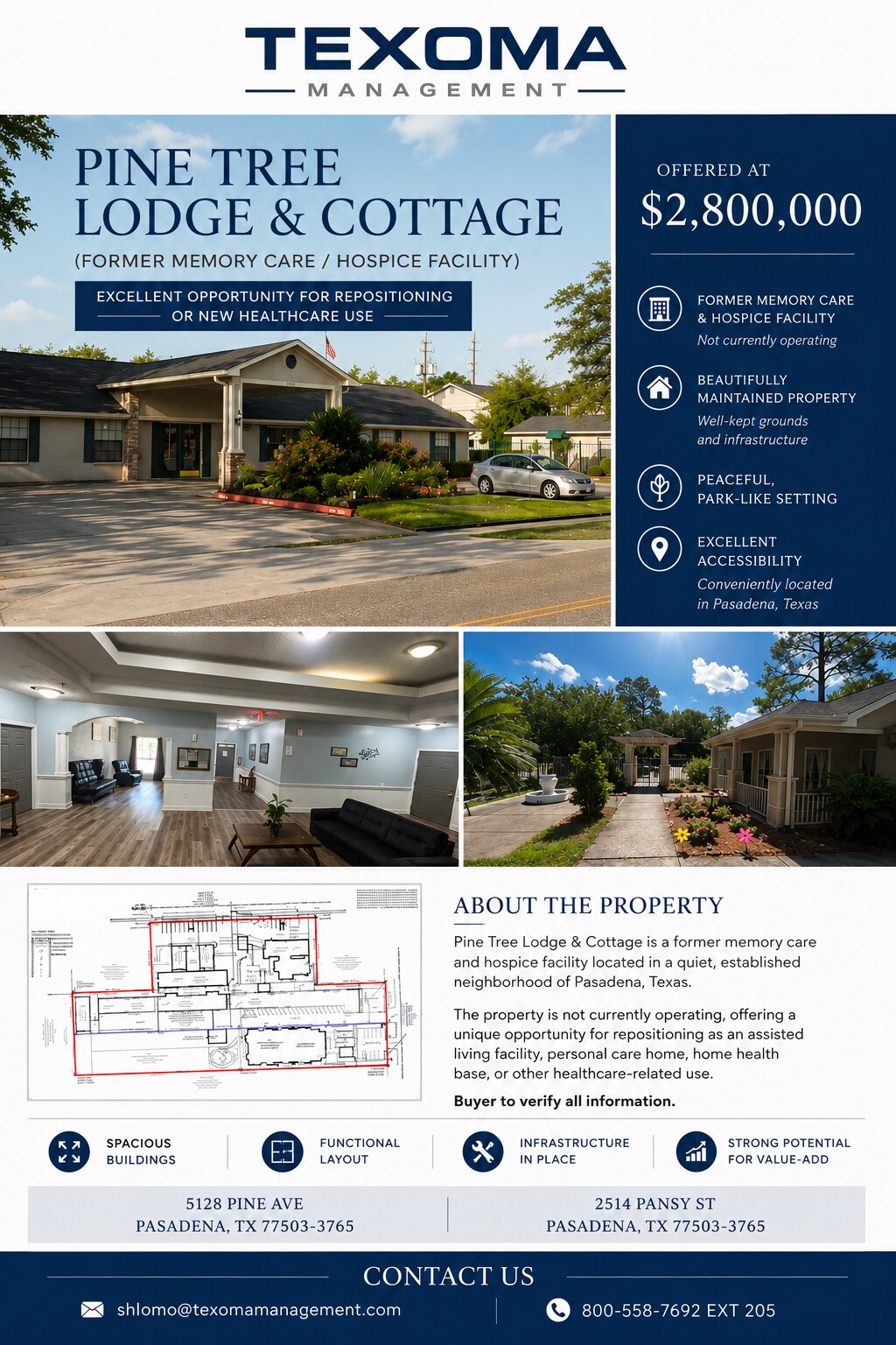 5128 Pine Ave, Pasadena, TX for Sale