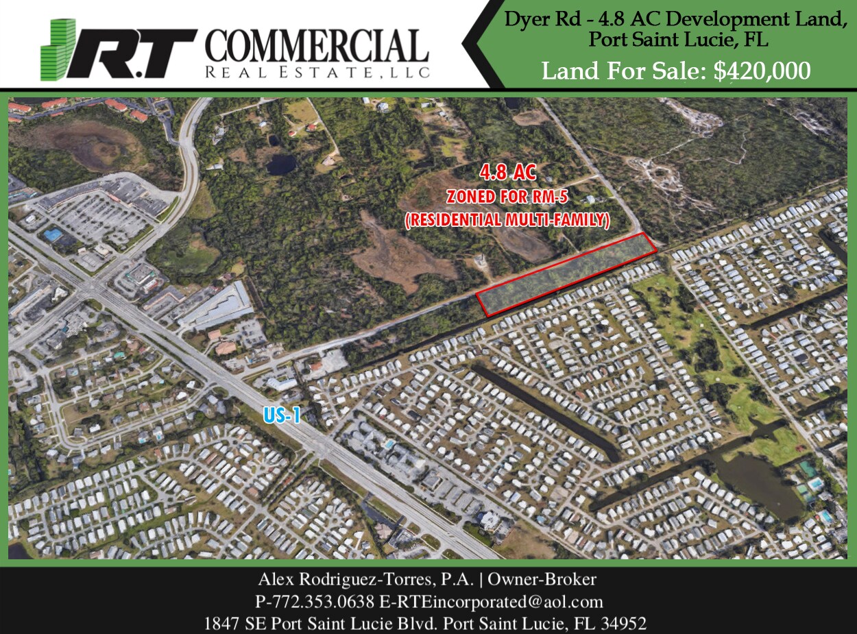 Dyer Rd, Port Saint Lucie, FL for Sale