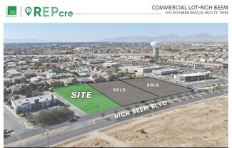 El Paso, TX Commercial Land - 3551 Rich Beem Blvd