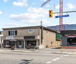 Kelowna, BC Storefront Retail/Residential - 213 Rutland Rd N