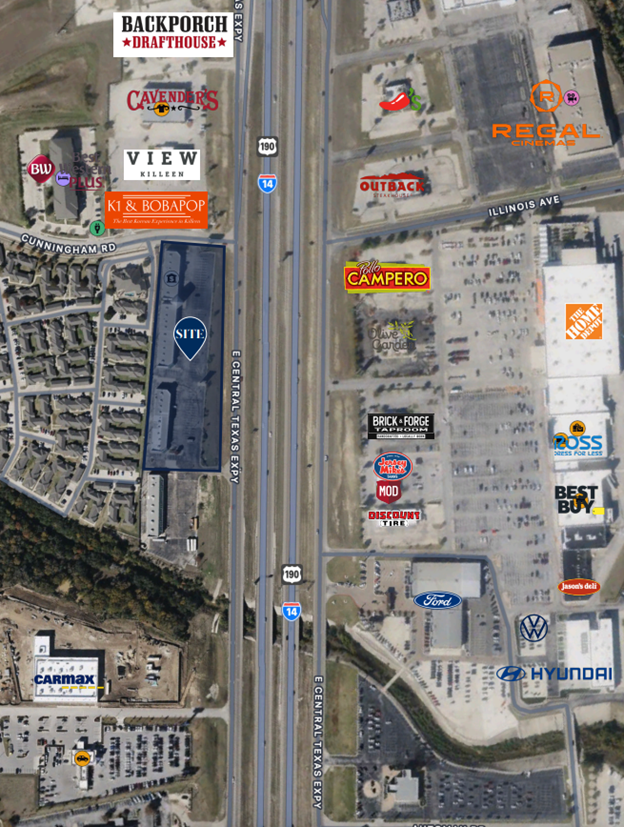 3210-3300, 3310 E Central Texas Expy, Killeen, TX for Sale