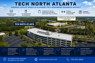 Alpharetta, GA Coworking Space - 925 North Point Pky Alpharetta, GA Coworking Space - 925 North Point Pky