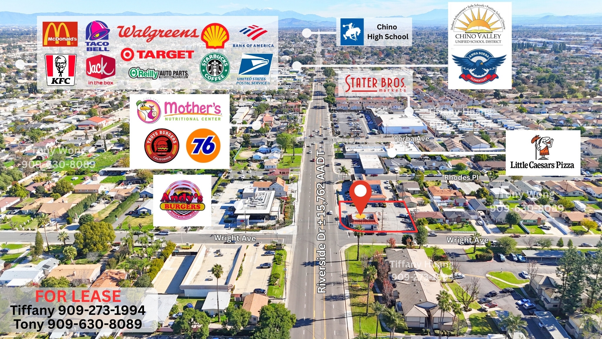 4603 Riverside Dr, Chino, CA for Rent