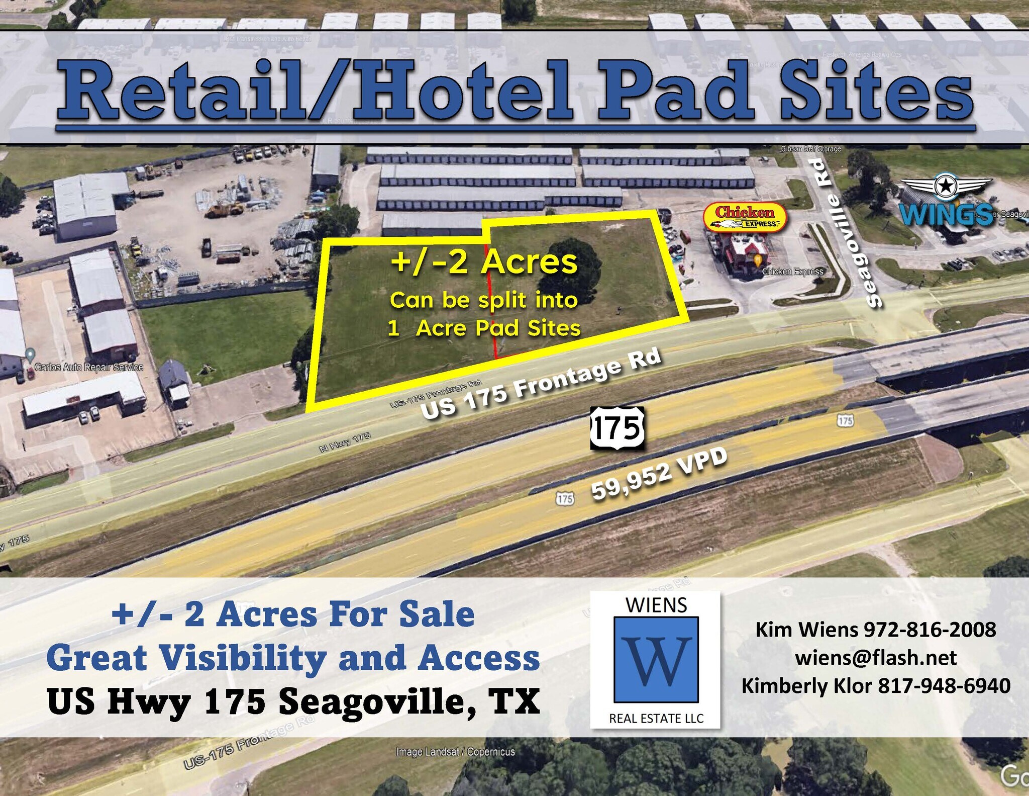1521 N Highway 175, Seagoville, TX for Sale