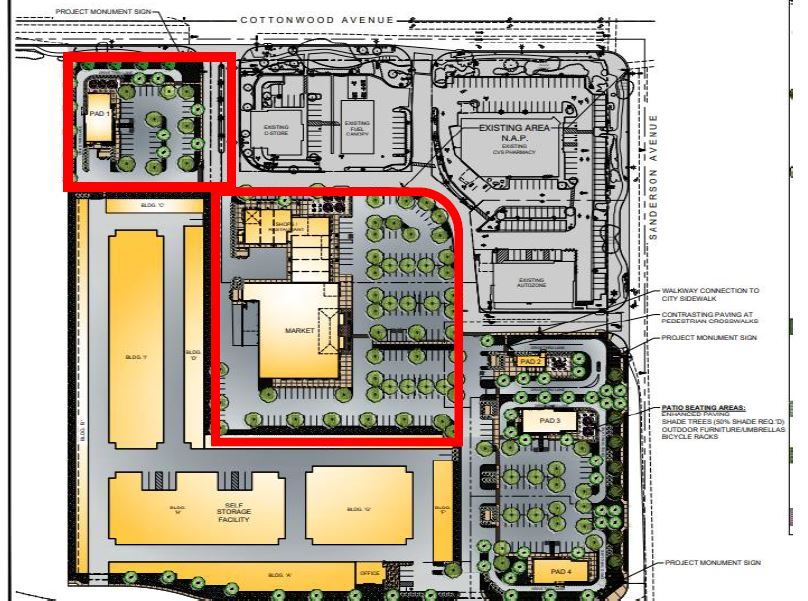 S Sanderson Ave Cottonwood San Jacinto, CA 92581 Shopping Center