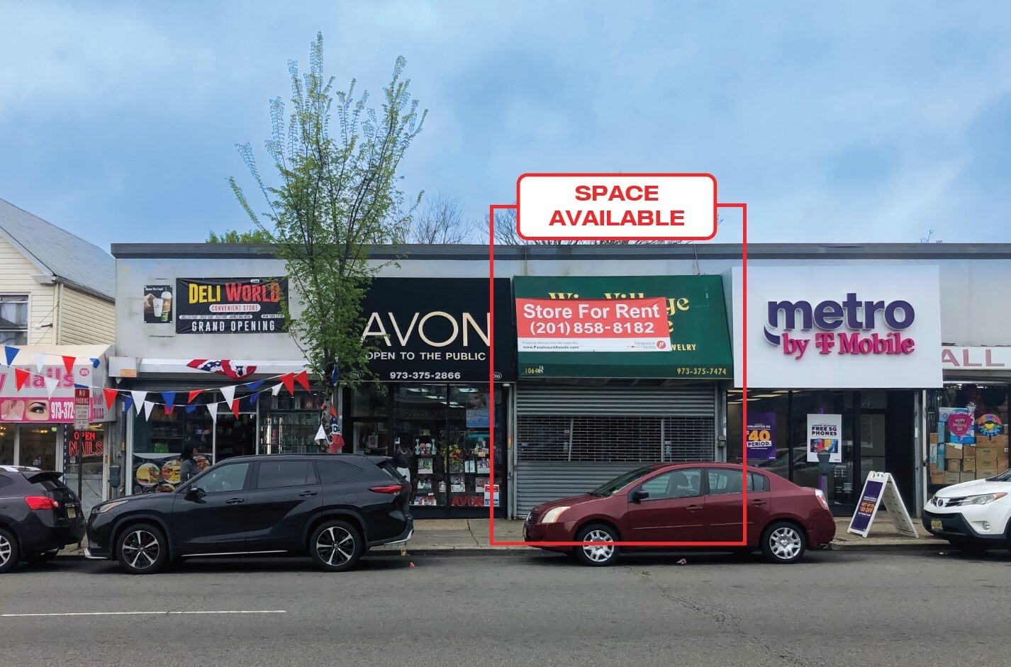 1054-1068 Springfield Ave, Irvington, NJ for Rent