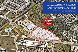 San Antonio, TX Commercial Land - Gibbs Sprawl & Walzem Rd