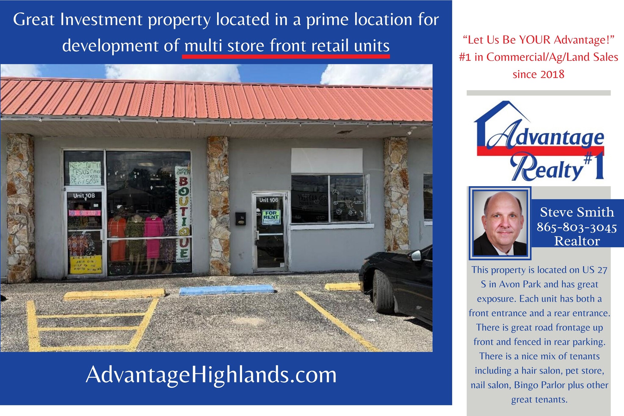104-118 Us Highway 27 S, Avon Park, FL for Sale