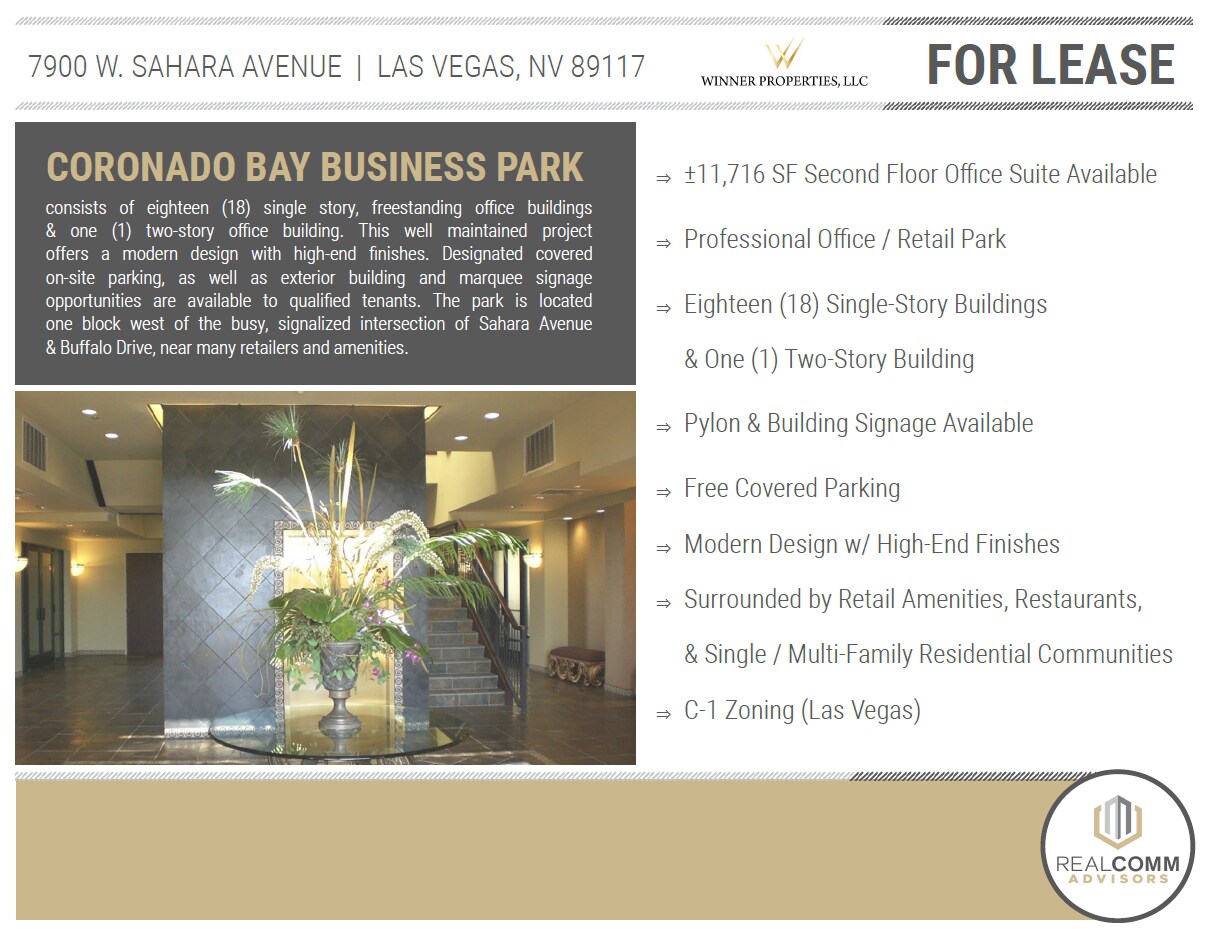 7900 W Sahara Ave, Las Vegas, NV for Rent