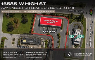 Middlefield, OH Commercial Land - 15585 W High St Middlefield, OH Commercial Land - 15585 W High St