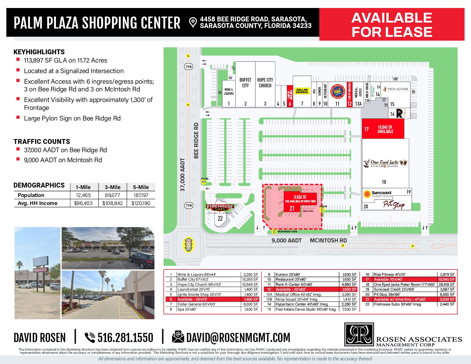 4400 Bee Ridge Rd, Sarasota, FL for Rent