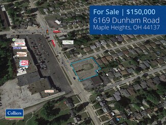 Maple Heights, OH Commercial Land - 6169 Dunham Rd