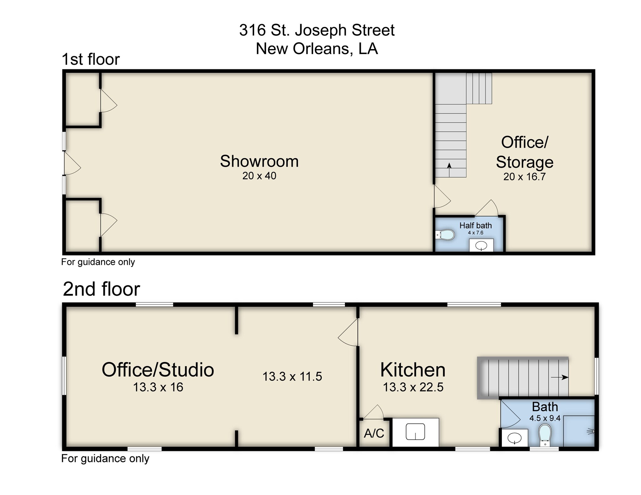 316 Saint Joseph St, New Orleans, LA for Rent