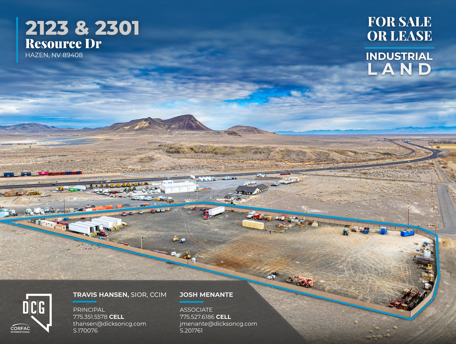 2123 & 2301 Resource Dr, Hazen, NV for Sale