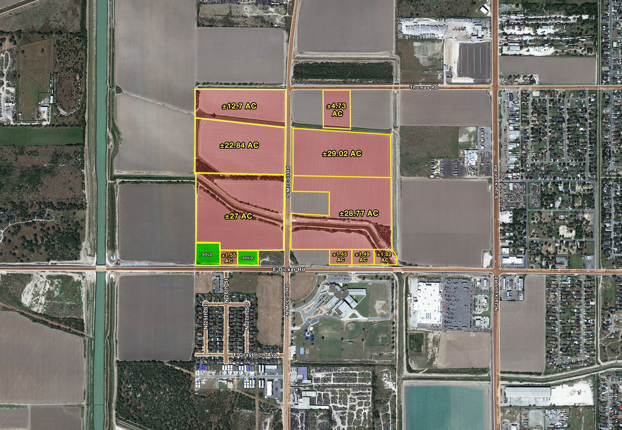 00 S. McColl Road, Pharr, TX for Sale