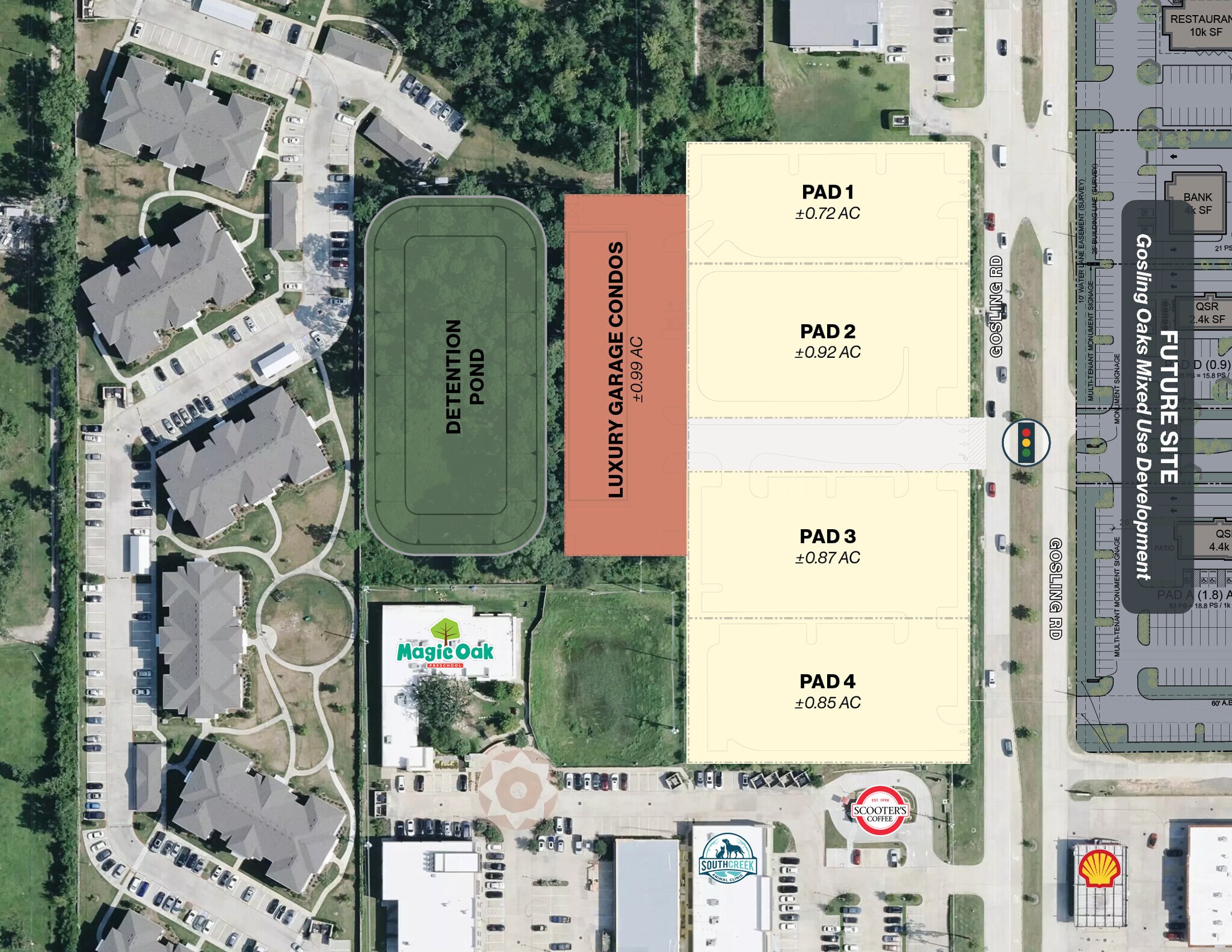 Gosling Rd @ W Rayford Rd, Spring, TX for Rent