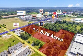 Springdale, AR Commercial Land - 5085 Elm Springs Rd Springdale, AR Commercial Land - 5085 Elm Springs Rd