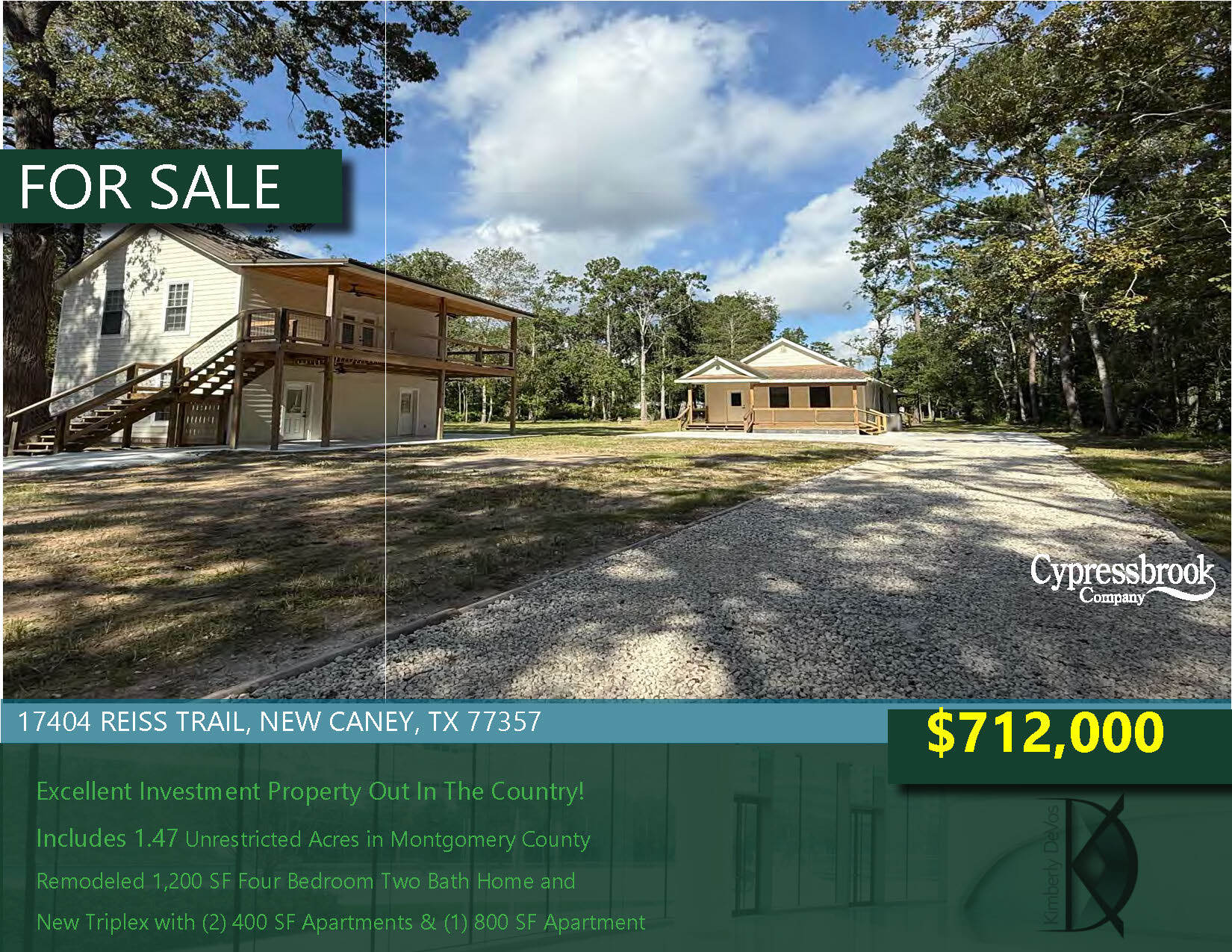 17404 Reiss Trl, New Caney, TX for Sale