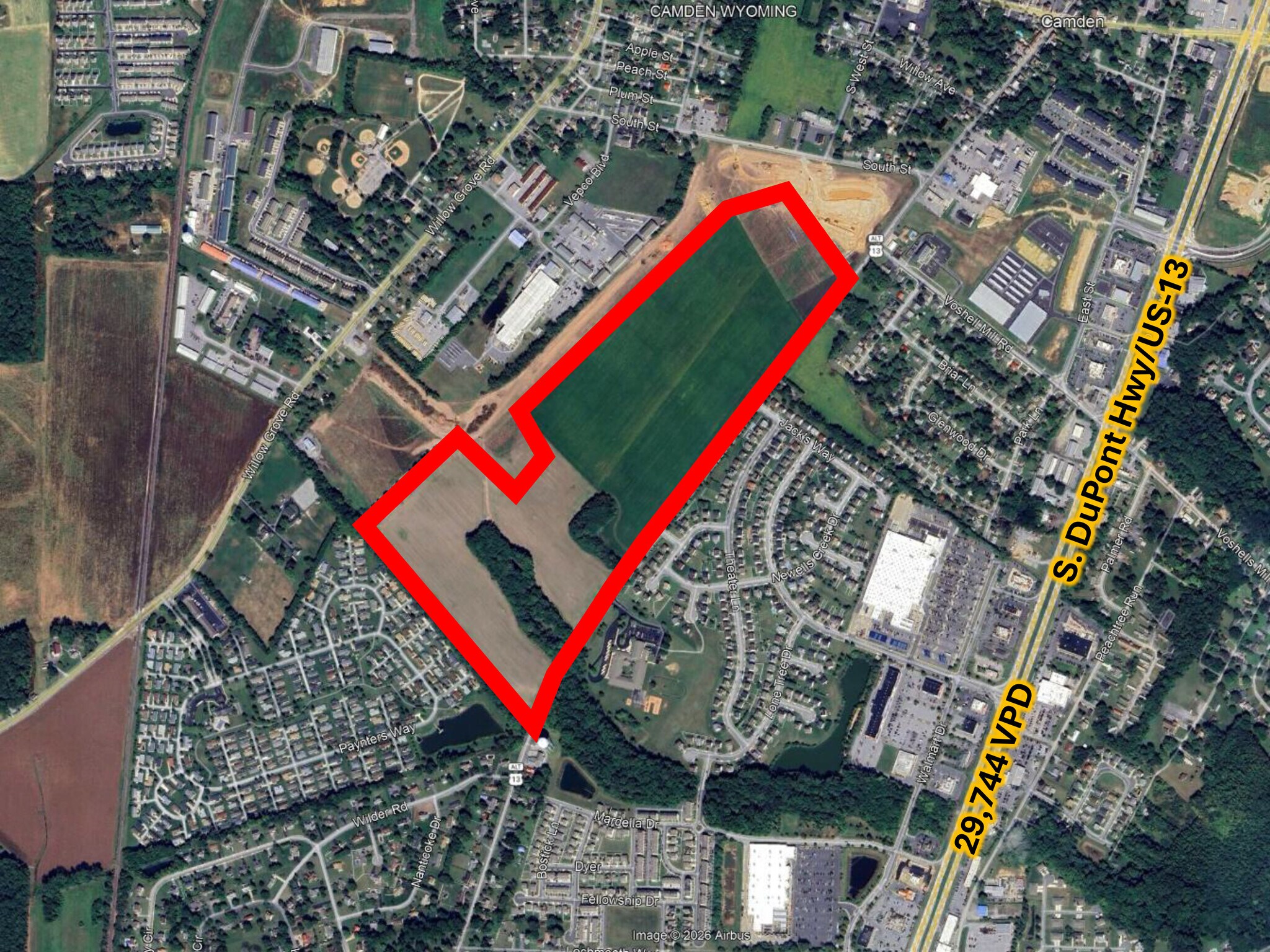 3977 Upper King Rd, Camden Wyoming, DE for Sale